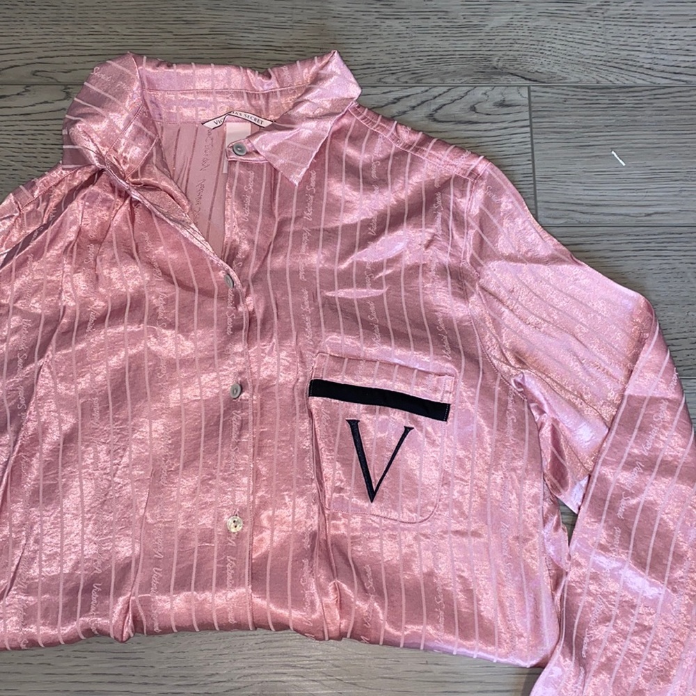 Victoria Secret Satin Pajama Set